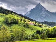 Monte Txindoki tussen Zaldibia en Larraitz